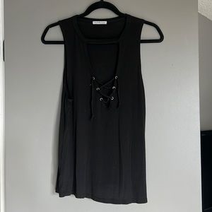 Charlotte Russe Black Tank Top